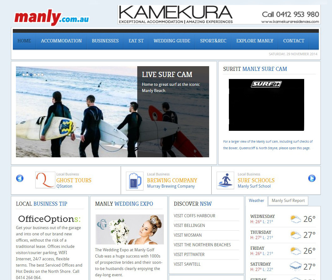 manly - web development by CKL Web Concepts